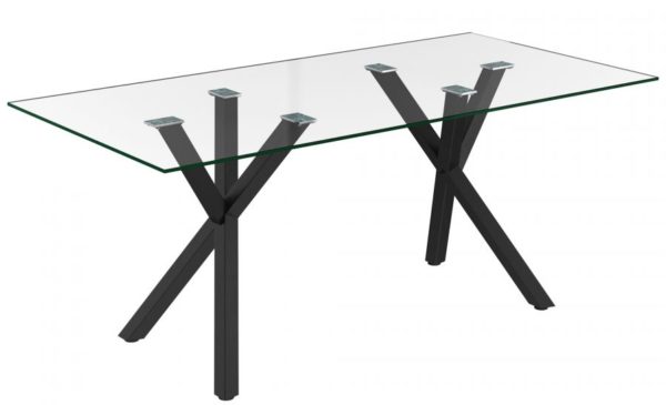 Sylvia Dining Table Black Legs