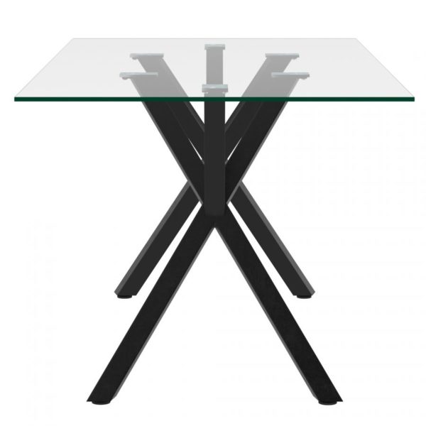 Sylvia Dining Table Black Legs - Image 2