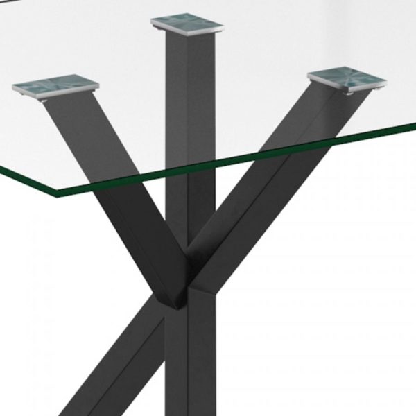 Sylvia Dining Table Black Legs - Image 3