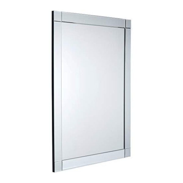 M87 - Squared Corner Beveled All Mirrored Mirror (3Ft 11")