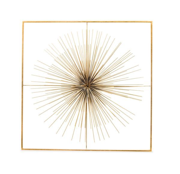 Metal Wall Art - Gold Spike Small