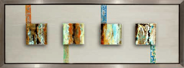Art - Metallic Squares