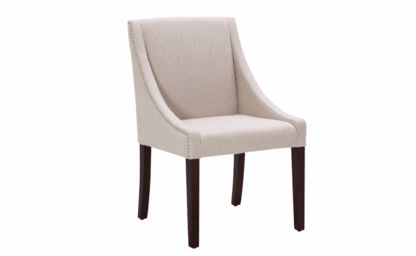 Vienna Chair Linen Dark Legs