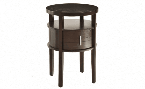 Furniture Rental Round Wood End Table