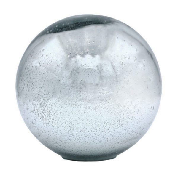 Ball 16 - Smooth Mercury Glass Ball