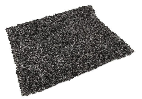 C04 - Carpet Grey/Silver Shag 5'x8'