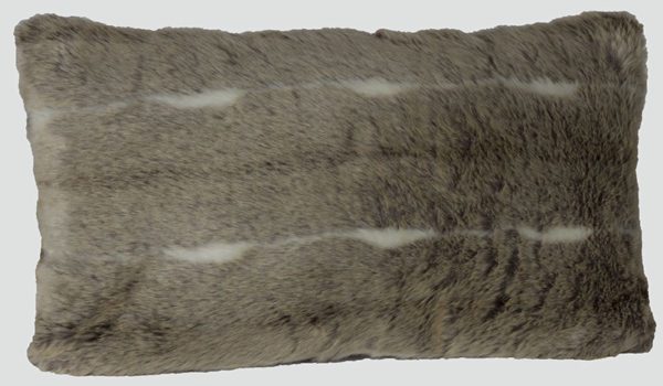 AC117 - Faux Fur Cafe Latte Rectangular