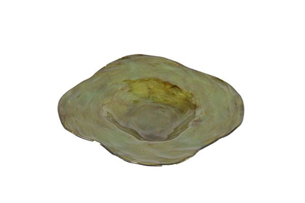 Decorative Dish 03 - Green Gold