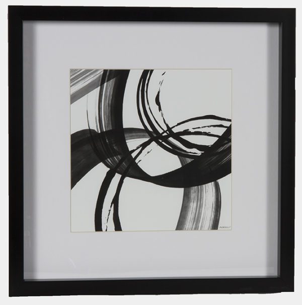 Art - Black/White Swirl II