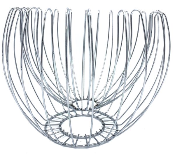Bowl 19 - Chrome Wire Bowl