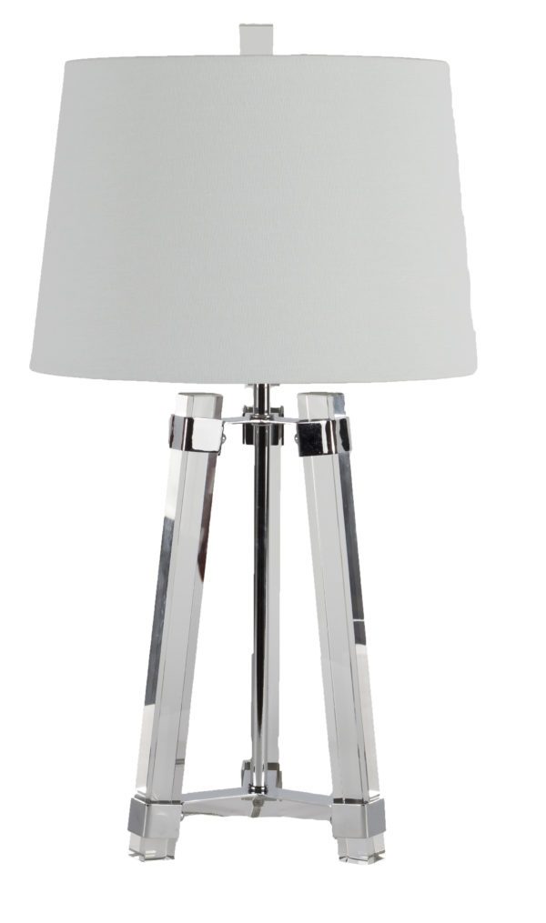 LS20 - Single Lamp Crystal Tripod Base