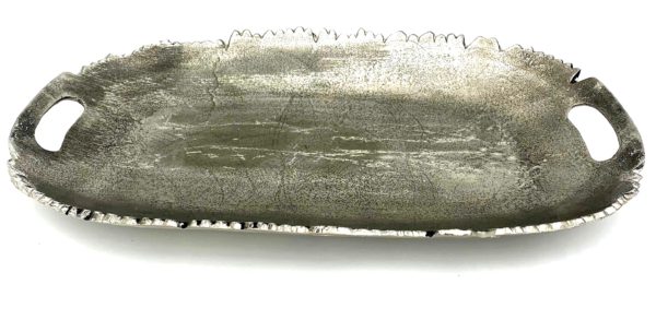 Tray 16 - Jagged Edge Pewter Large