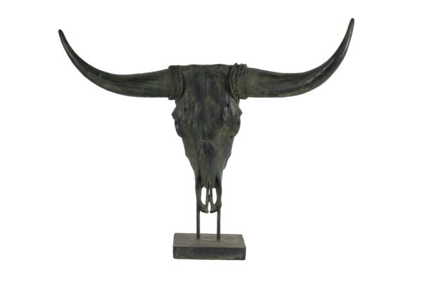 Bull Head Sculpture