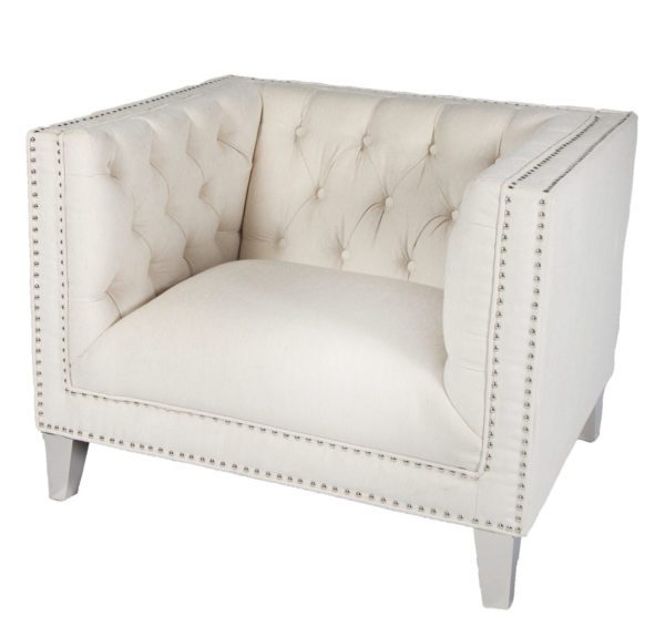 Portofino Arm Chair Ivory