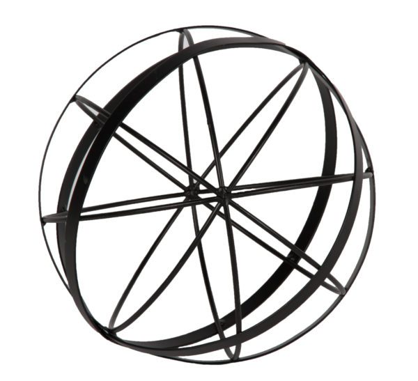 Ball 10 - Black Wrought Iron Ball 12"