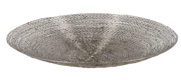 Decorative Dish 09 - Silver Wire