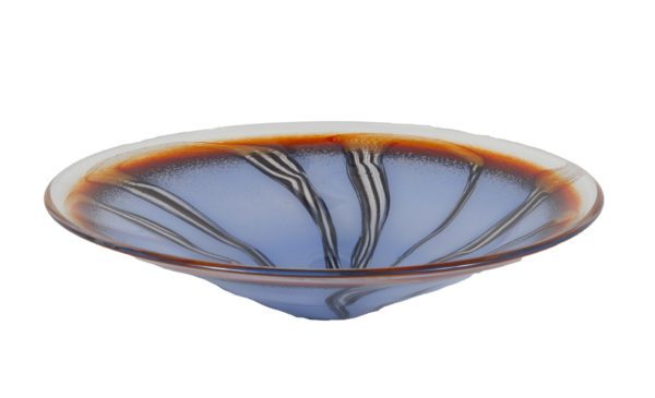 Bowl 07 - Blue/Orange Glass