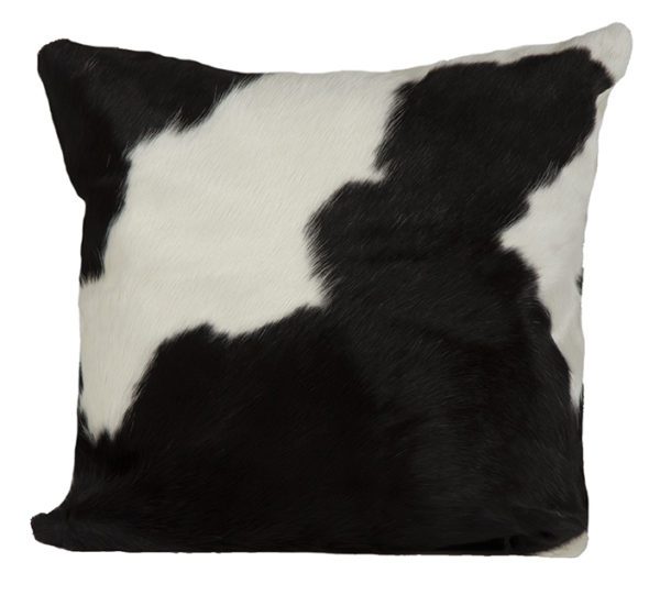 AC39 - Cow Hide Black/White