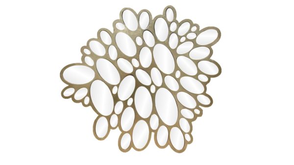 M58 - Abstract Round Mirror