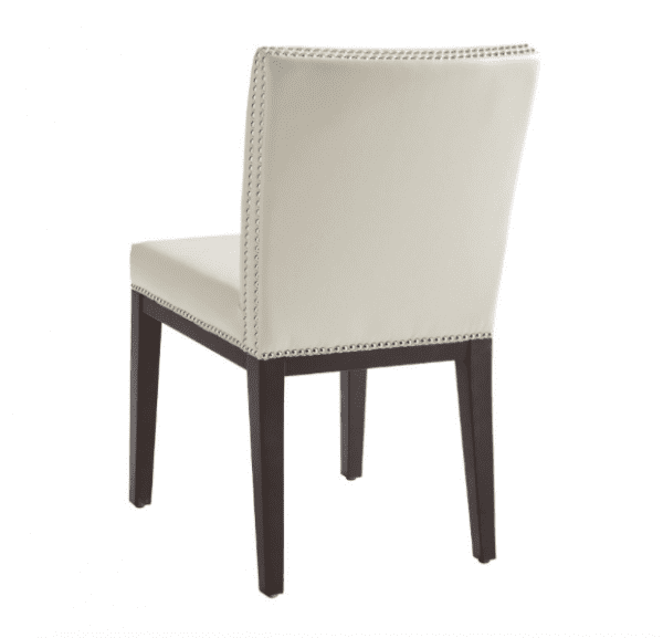 York Ivory Leather Chairs - Image 2