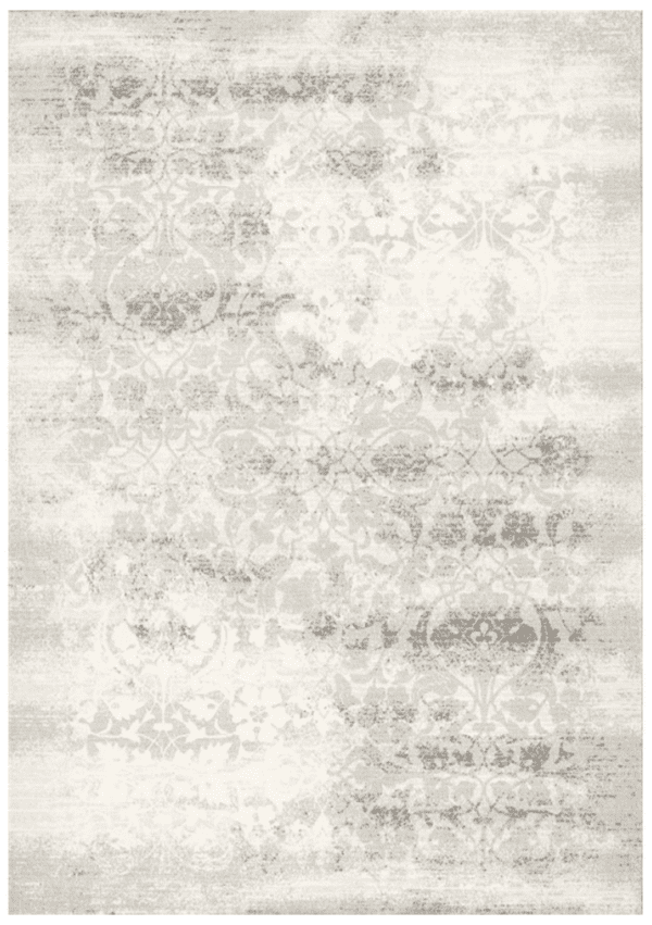 C29 - Carpet Grey Floral 5'x8'
