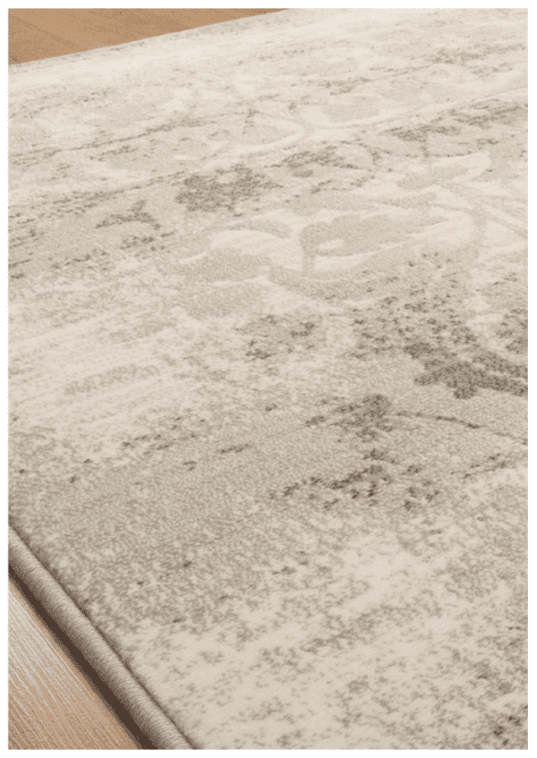 C29 - Carpet Grey Floral 5'x8' - Image 2