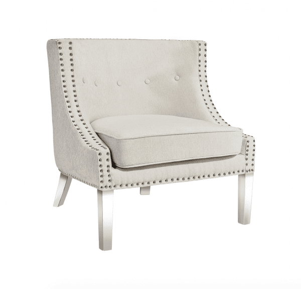 Portofino Chair - Ivory Velvet