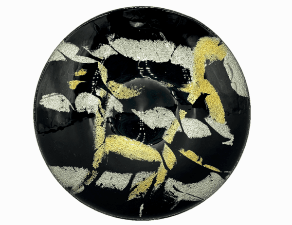 Decorative Dish 10 - Black and Gold - Image 2