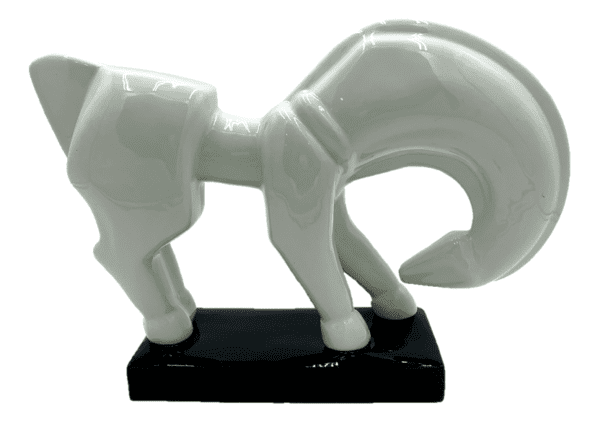 Abstract White Horse