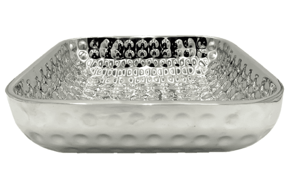 Bowl 23 - Square Chrome Bowl