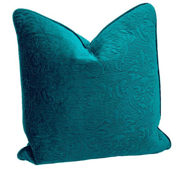 AC141 - Teal Velvet Damask