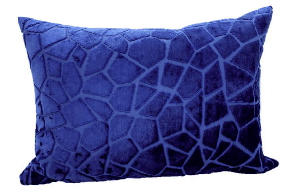 AC164 - Blue Velvet Abstract Pattern