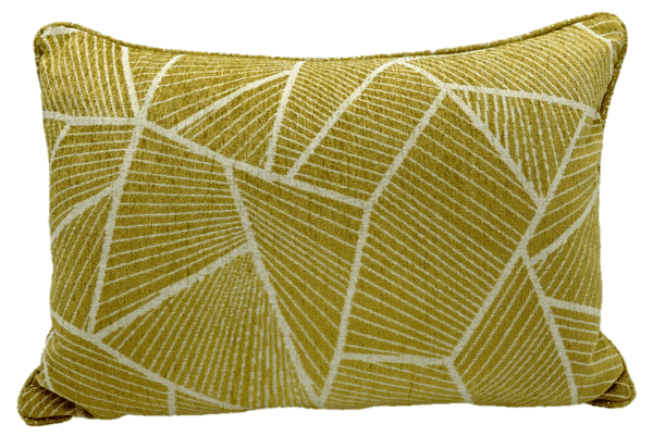 AC177 - Yellow/White Geometric Print Rectangular