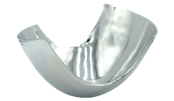 Bowl 29 - Chrome High/Low Bowl