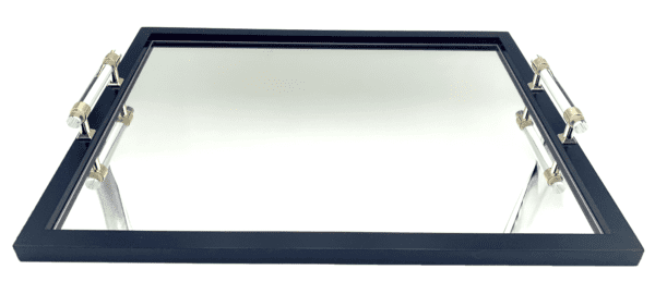 Tray 20 - Mirrored with Acrylic Handles