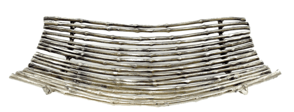 Decorative Dish 21 - Pewter Twigs
