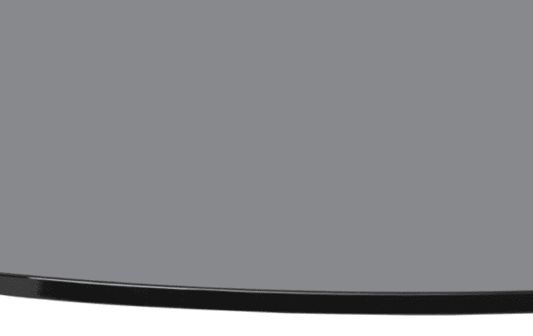 Brielle Dining Table - Black/Grey Base with Smoked Glass - Image 2