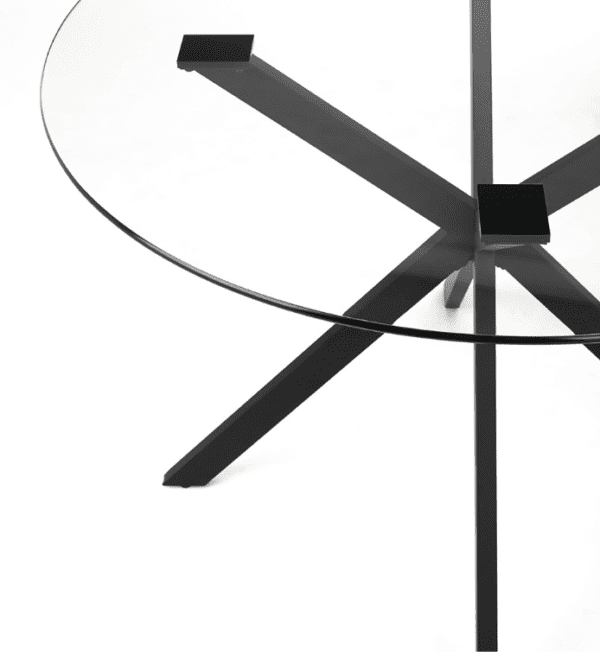 Flora Dining Table - Black - Image 2