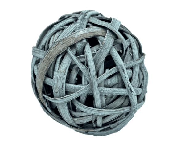 Ball 22 - Grey Driftwood Ball Large