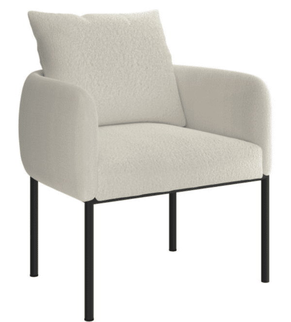 Assisi Arm Chair Ivory