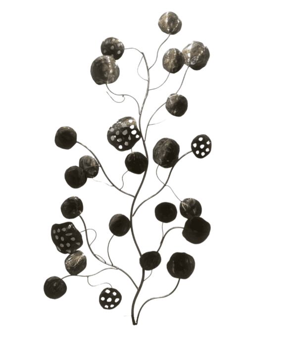 Metal Wall Art - Blooming Flowers