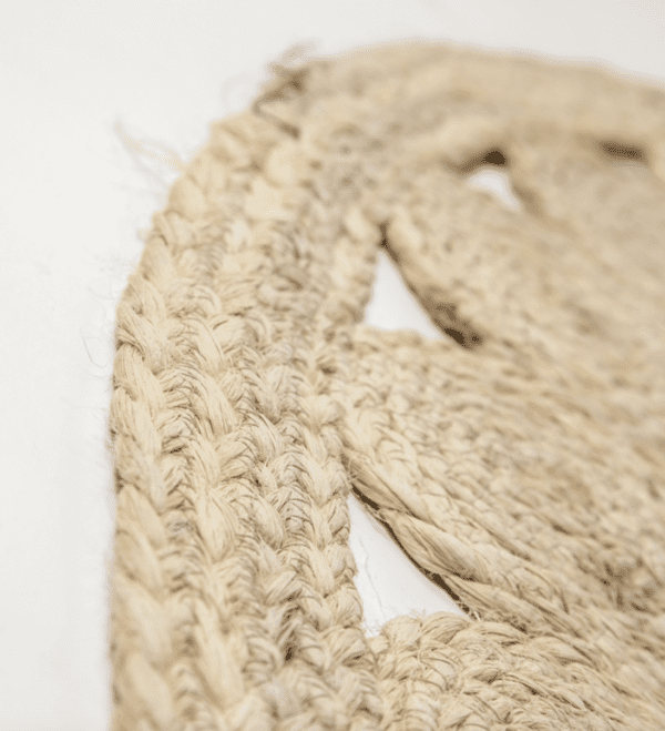 C86 - Carpet Jute Circles 9' - Image 3
