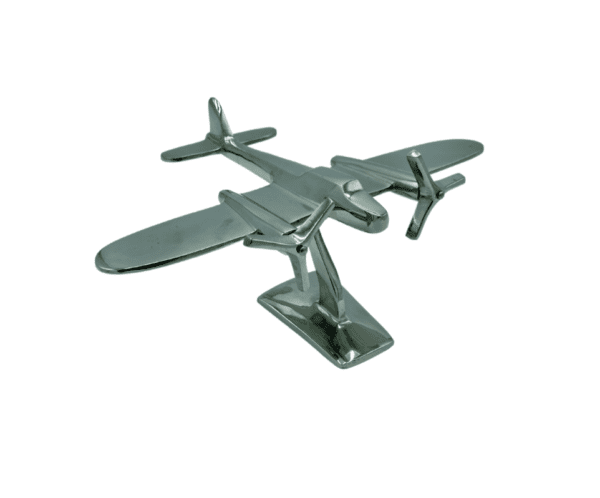 Chrome Airplane - Rectangle Base