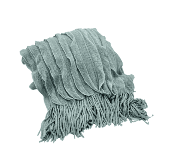 Throw 16 - Grey Knit