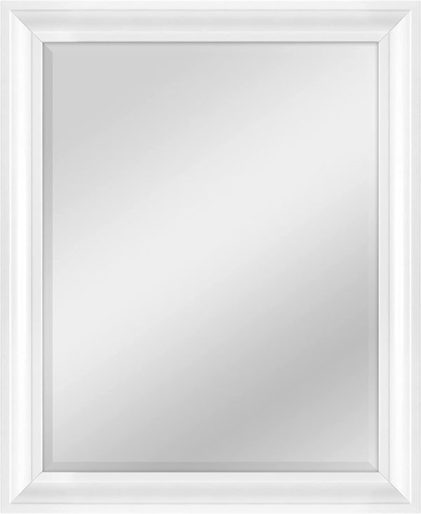 M83 - Mirror with White Frame (4Ft 11")
