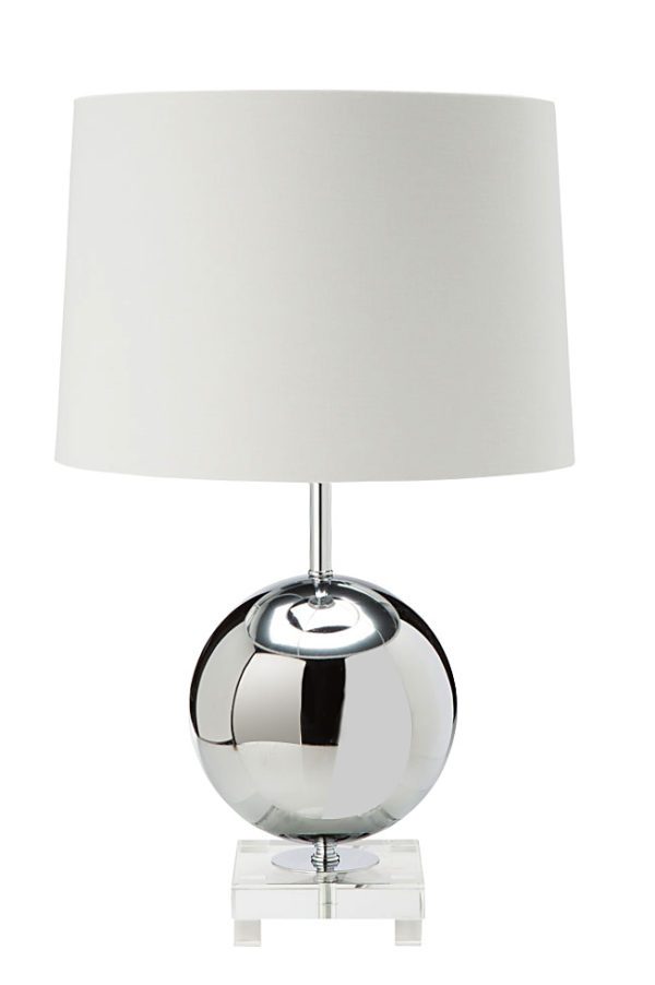 LP26 - Pair of Lamps Chrome Ball