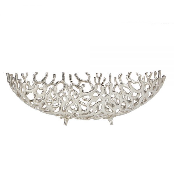Bowl 03 - Oval Silver