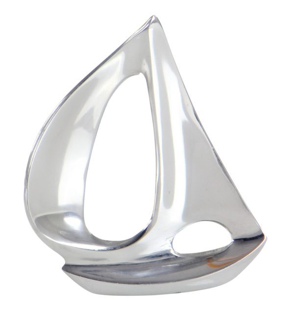 Large Chrome Sailboat