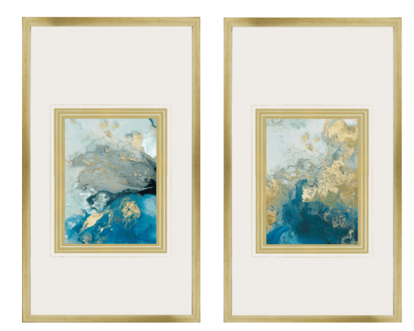 Splash 1 & 2 (Gold Inner Frame)