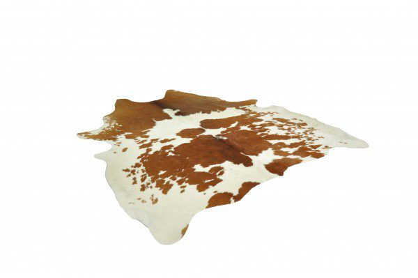 Cow Hide Brown/White